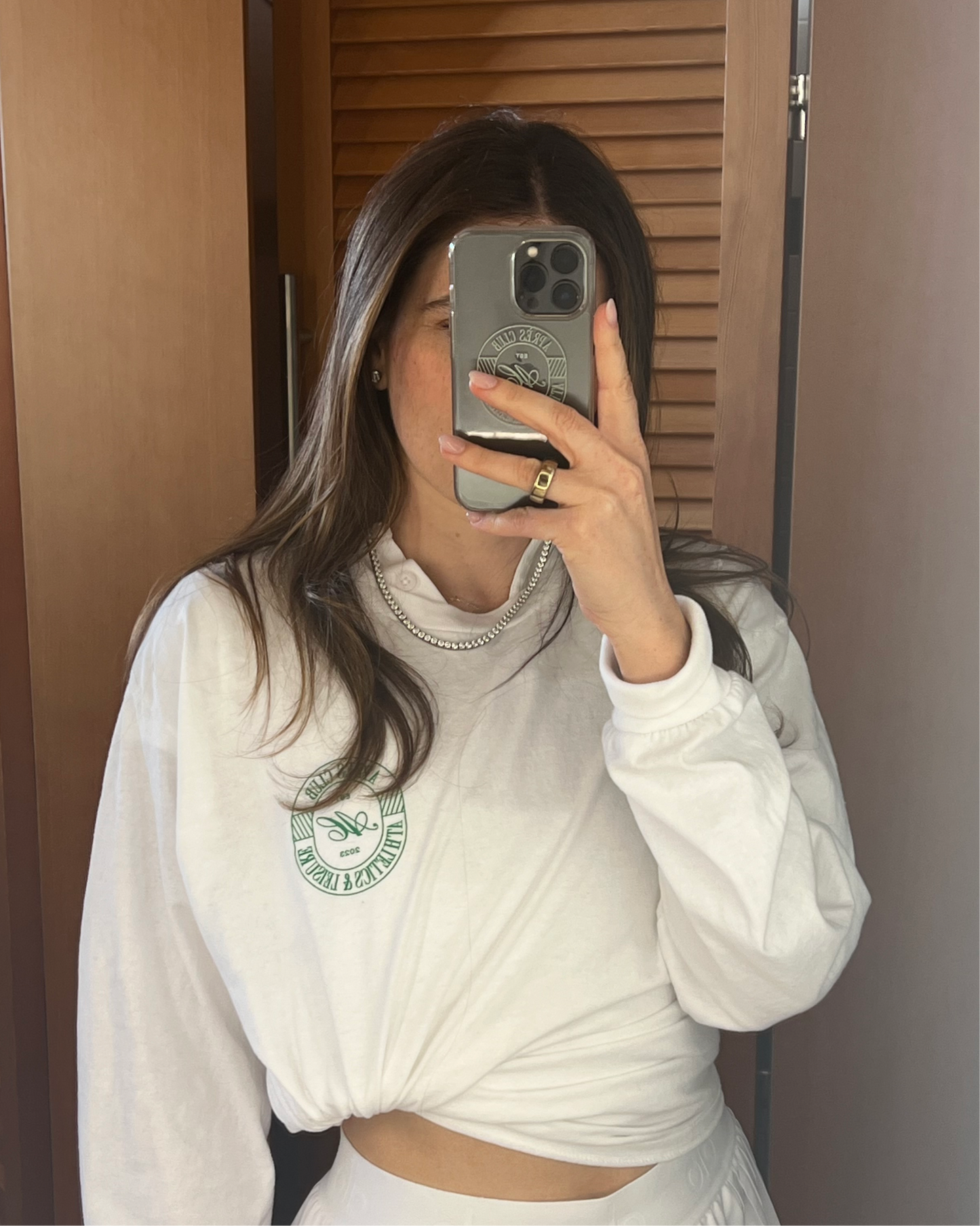 Après Club Longsleeve - White