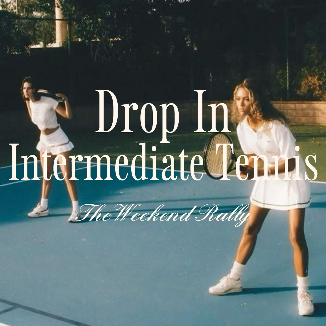 Tennis | Intermediate Drop-In Lessons (August)