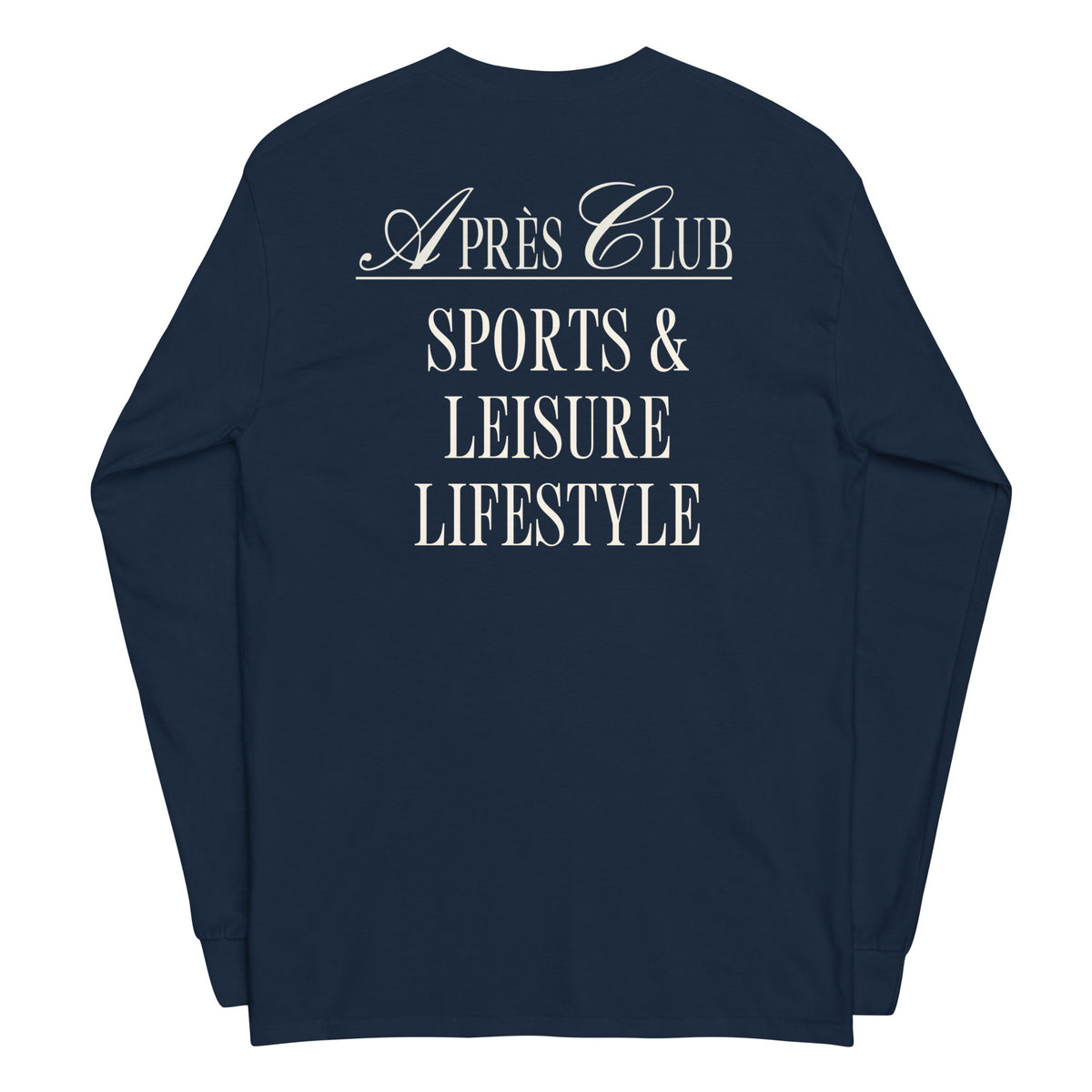 Navy Après Club long sleeve t-shirt