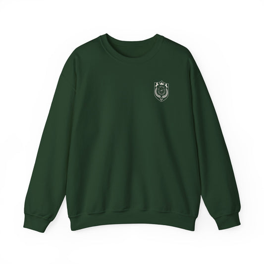 Après Club Crest Sweatshirt in Forest Green