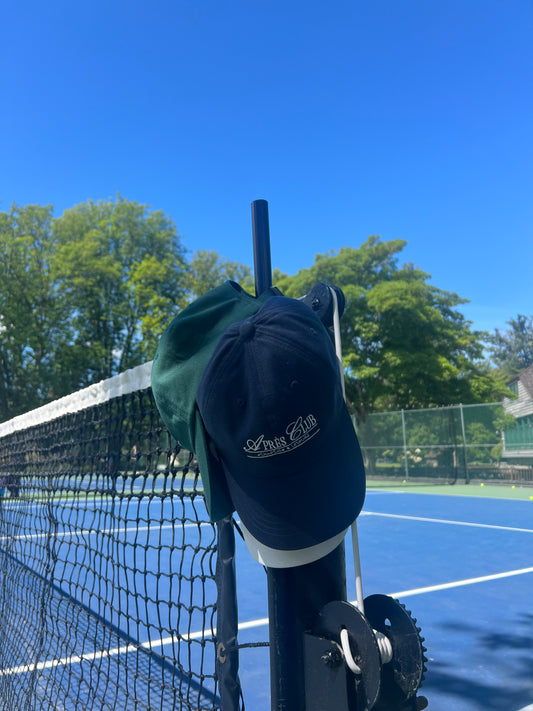 Après Club embroidered dad hat, styled photo