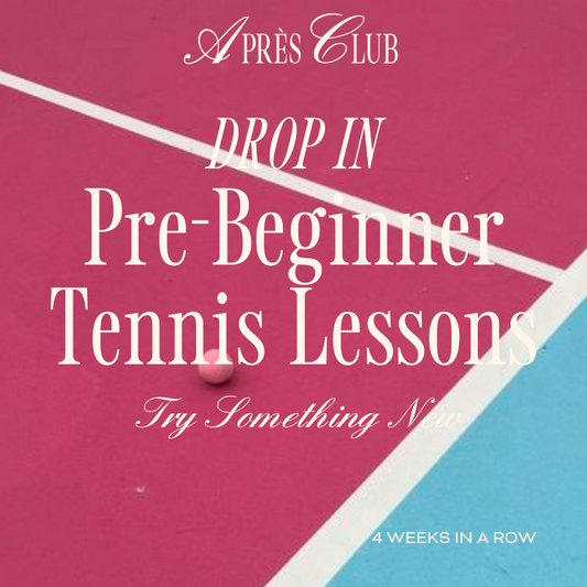 *DROP IN* Pre-Beginner Tennis Lessons