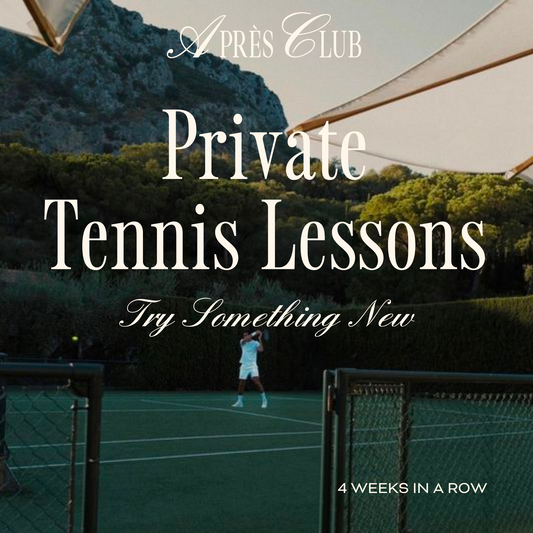 Private Tennis Lessons