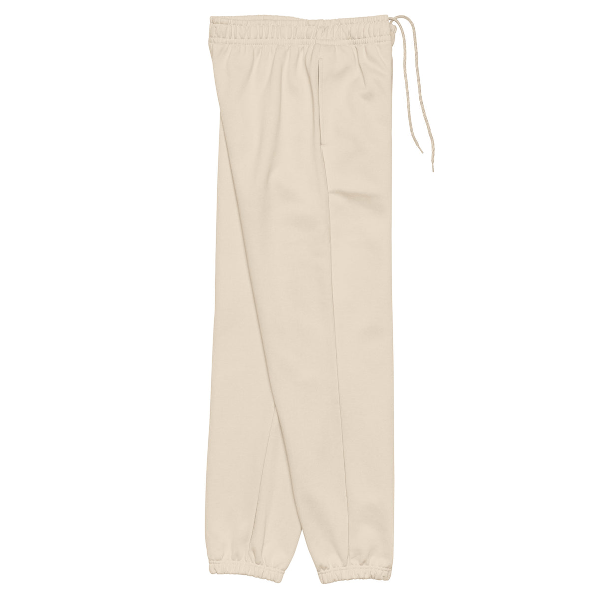 Clubhouse Sweatpant in Dust with green Après Club badge embroidered at the hip, alternate view 4