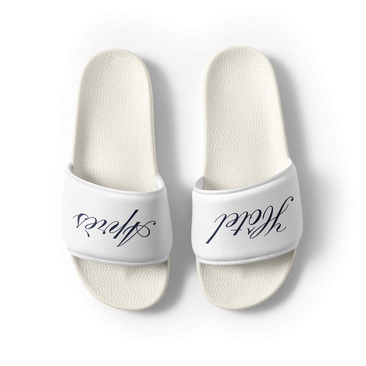 Hôtel Après Slides in white, seen from the front